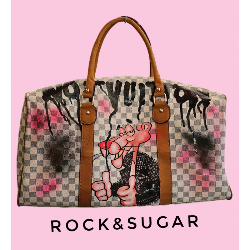 Weekend bag not Vuitton pink panther