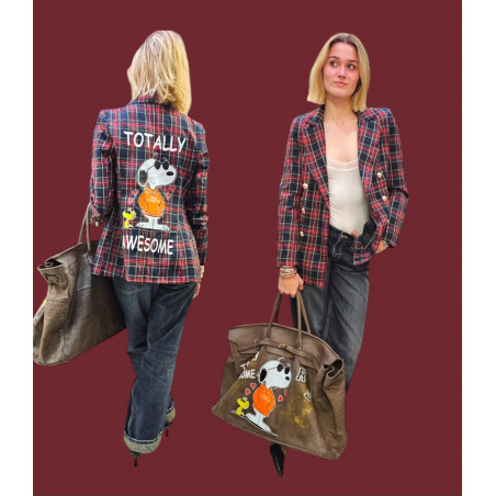 Blazer tartan awesome