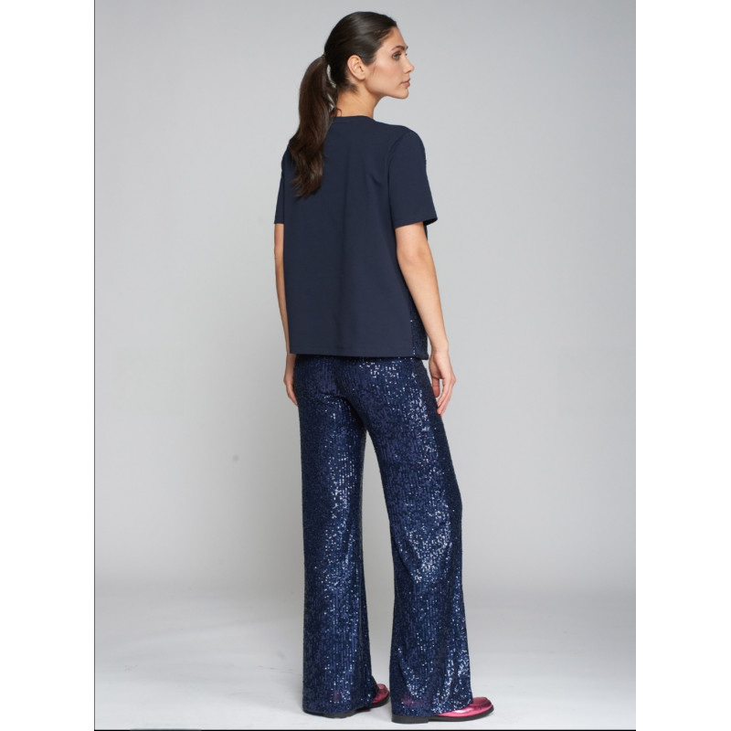 PANTALON LENTEJUELAS NAVY