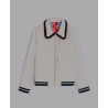 CHAQUETA BOMBER LANA BLANCA
