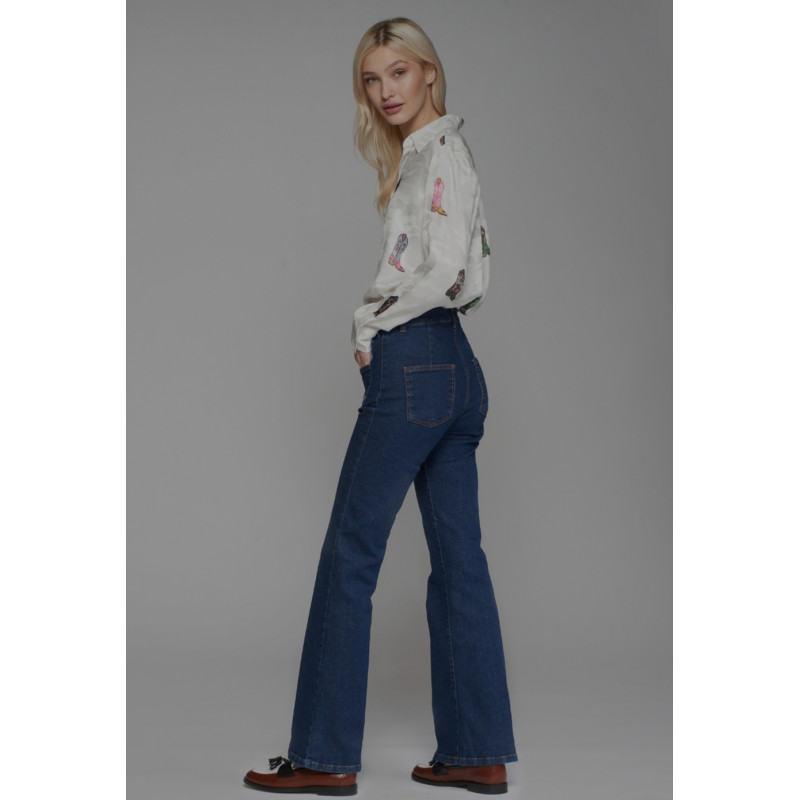 PANTALON DENIM MEDIO