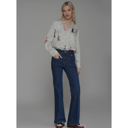 PANTALON DENIM MEDIO