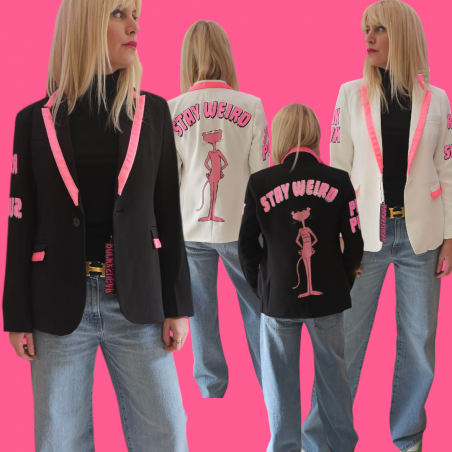 Blazer stay weird black