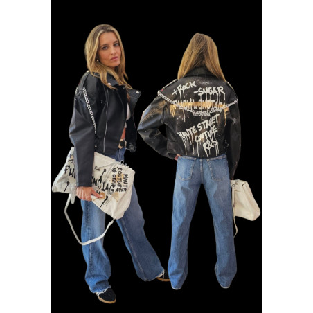 Biker haute street couture