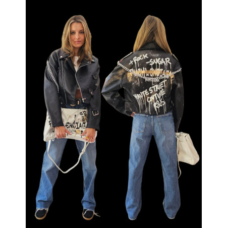 Biker haute street couture