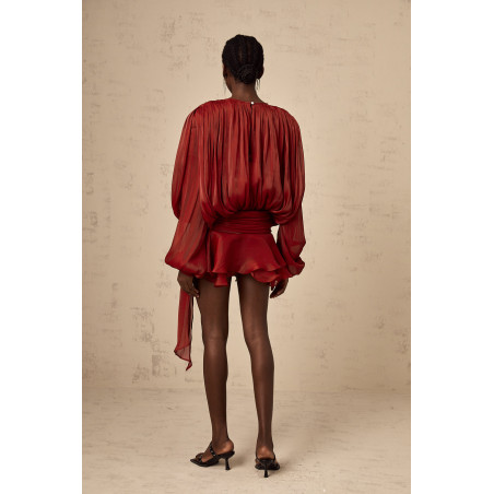 Vestido Éméline red