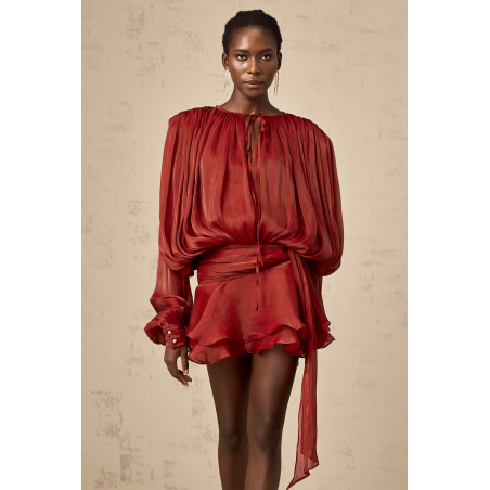 Vestido Éméline red