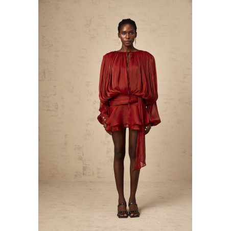 Vestido Éméline red