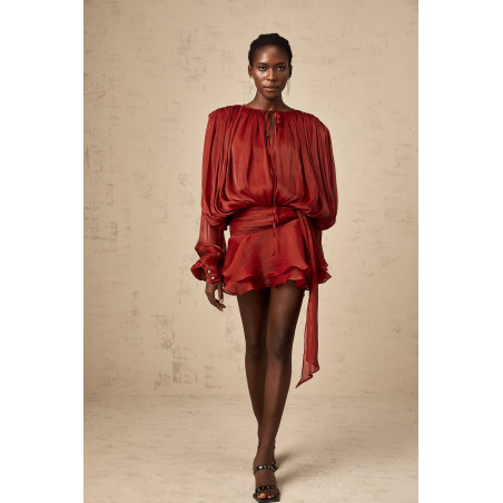 Vestido Éméline red