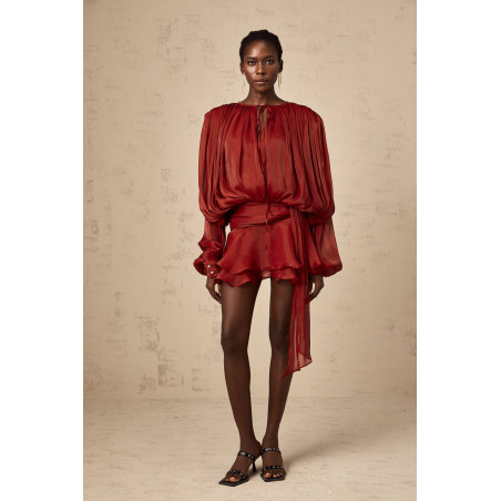 Vestido Éméline red