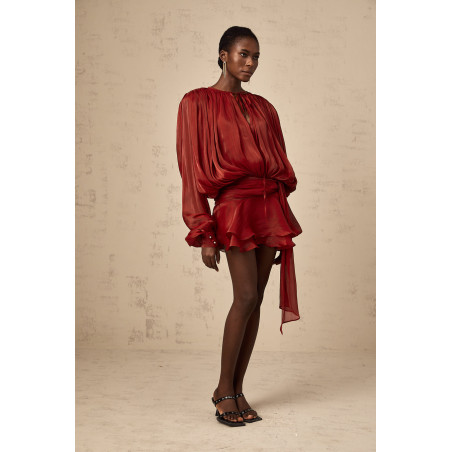 Vestido Éméline red