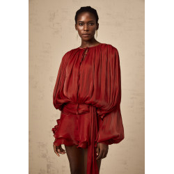 Vestido Éméline red