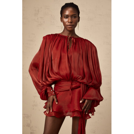 Vestido Éméline red