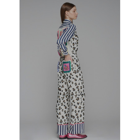 PANTALON FLUIDO LEOPARDO RAYAS