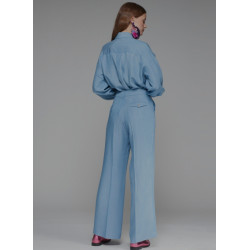 PANTALON FLUIDO TEJIDO TENCEL VAQUERO