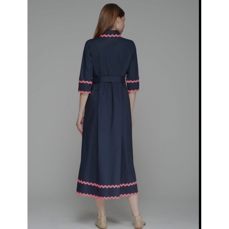 VESTIDO NATALIA MARINO POPELIN