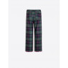 Pantalón escocés perfil rosa