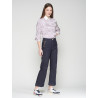 Pantalón denim botones
