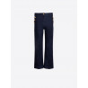 Pantalón denim botones