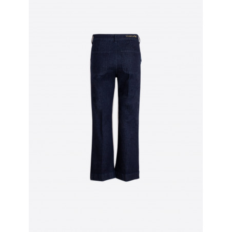 Pantalón denim botones