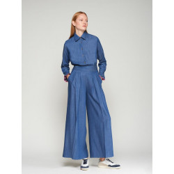 Pantalón Denim Wide Leg