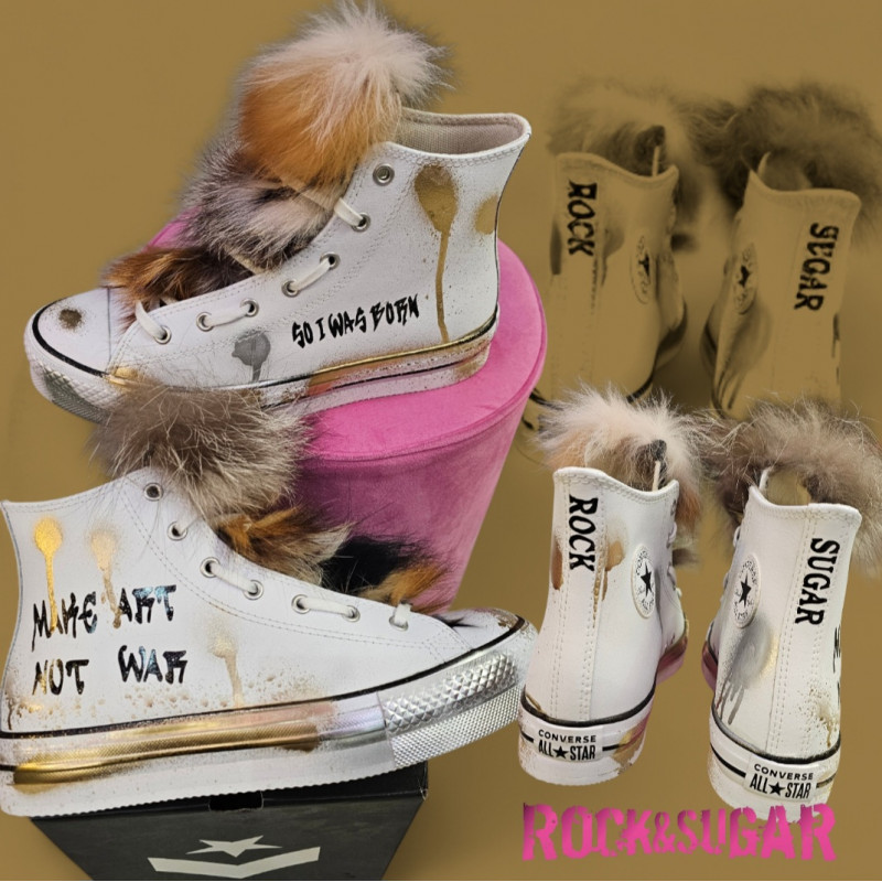 Converse All Star high top leather R&S