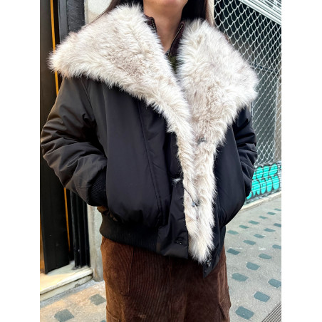 Abrigo I'm Fakemous reversible