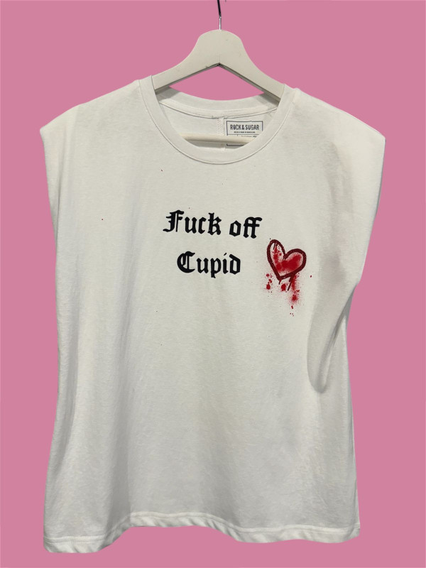 Camiseta Fuck off Cupido