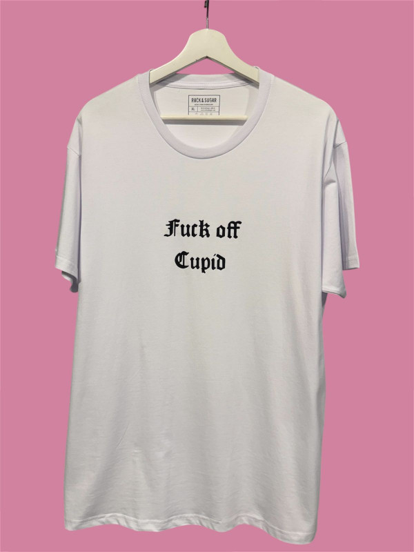 Camiseta Fuck off cupid unisex