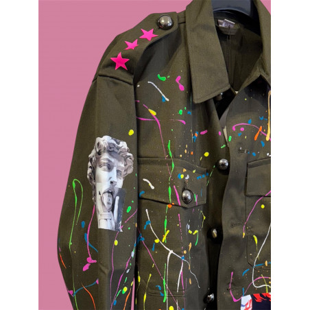 Chaqueta militar Make Art ReDone by R&S
