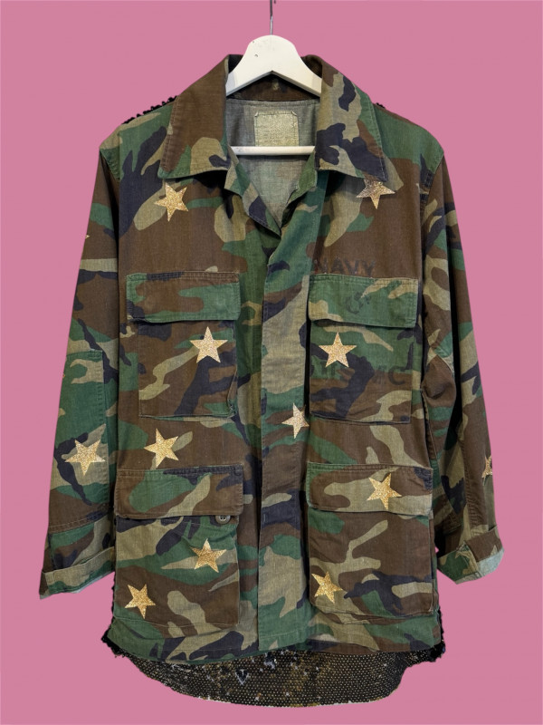 Chaqueta militar talla M...