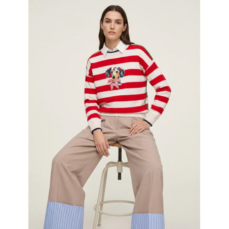 JERSEY RAYAS ROJAS PERRO