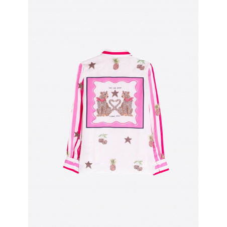 CAMISA RAYAS Y LEOPARDOS