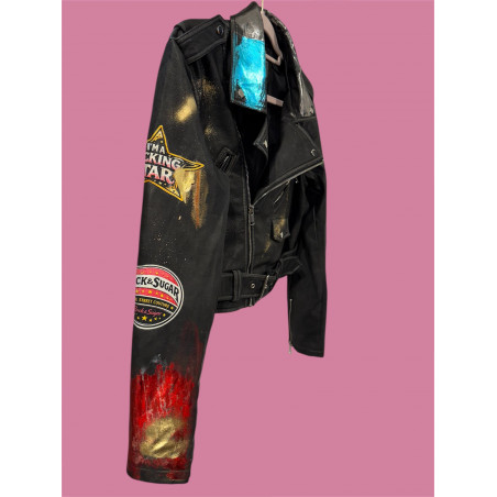 Biker R&S metalizada Silver/gold