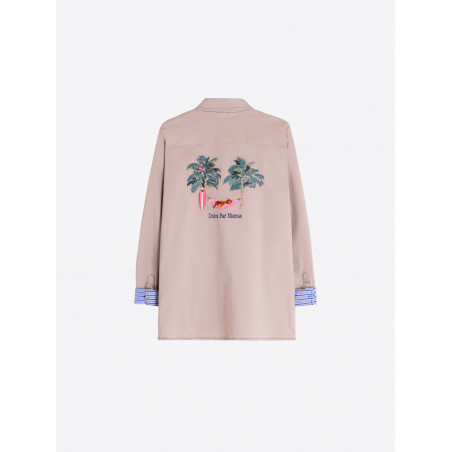 CHAQUETA BEIGE BOTONES DE COLORES