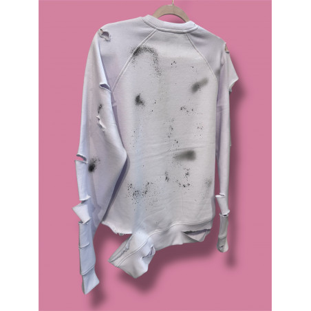 Barbie Punk Sudadera Destroyed