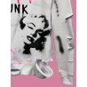 Barbie Punk Sudadera Destroyed