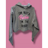 Not a Barbie but a Queen Sudadera
