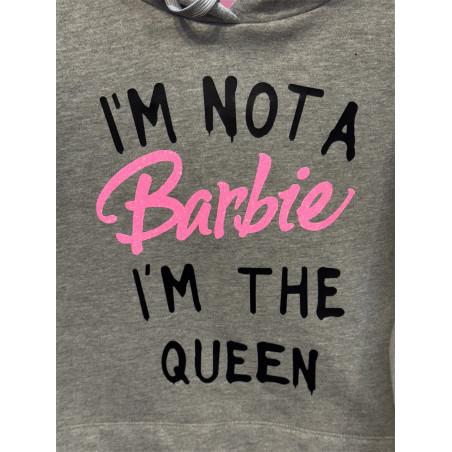 Not a Barbie but a Queen Sudadera