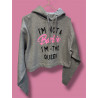 Not a Barbie but a Queen Sudadera