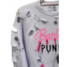 Barbie Punk Sudadera Destroyed