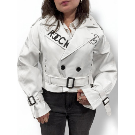 Biker ROCK N5 white