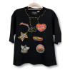 Camiseta Fkng Star Parches