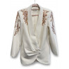 Vestido-Blazer Crudo