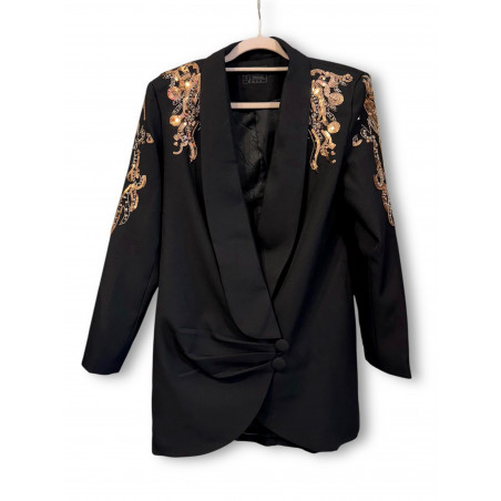 Vestido-blazer black