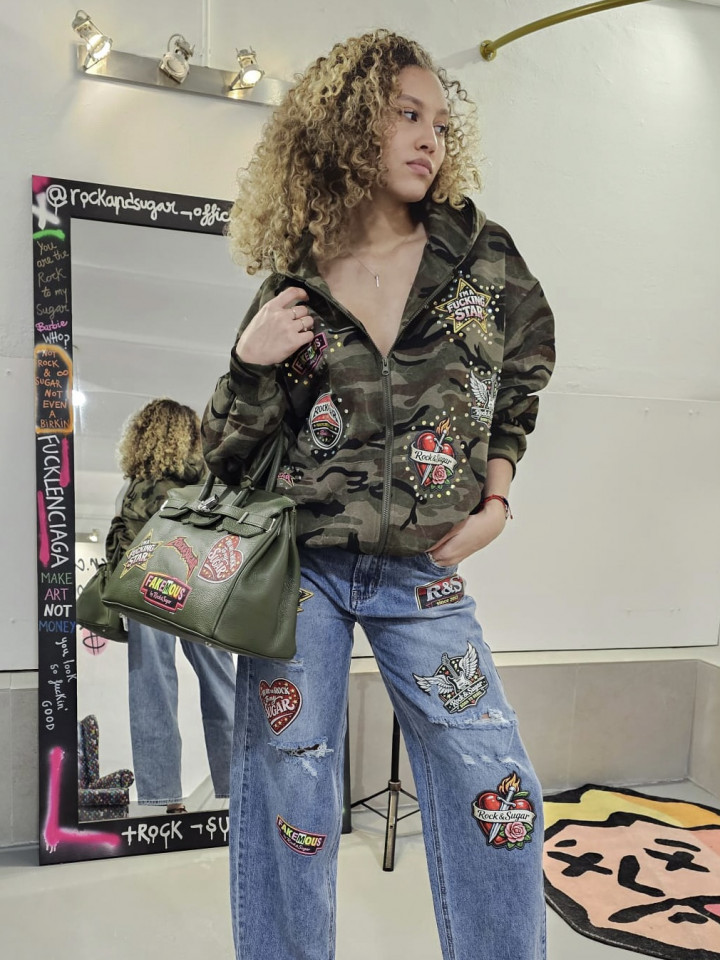 Hoodie Camu Fkng Star