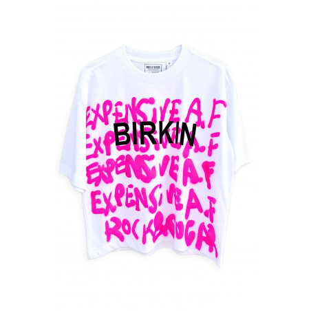 Camiseta Expensive AF rosa