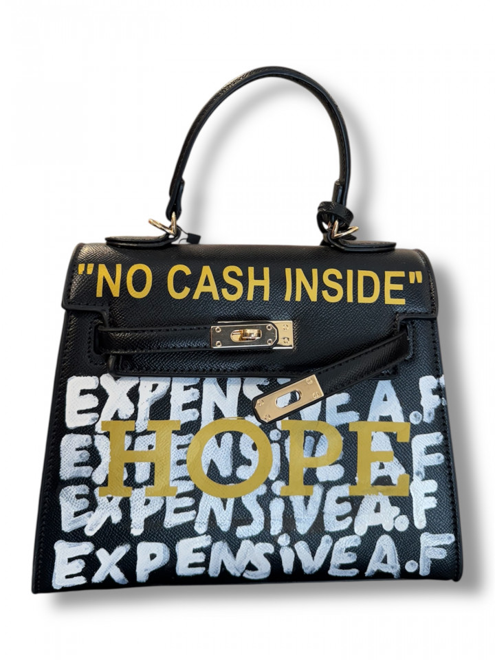 Bolso Expensive AF black
