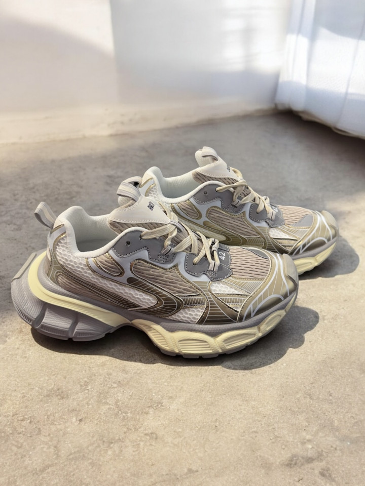 Sneakers Silver&Gold