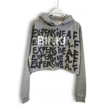 Expensive AF Sudadera Silver